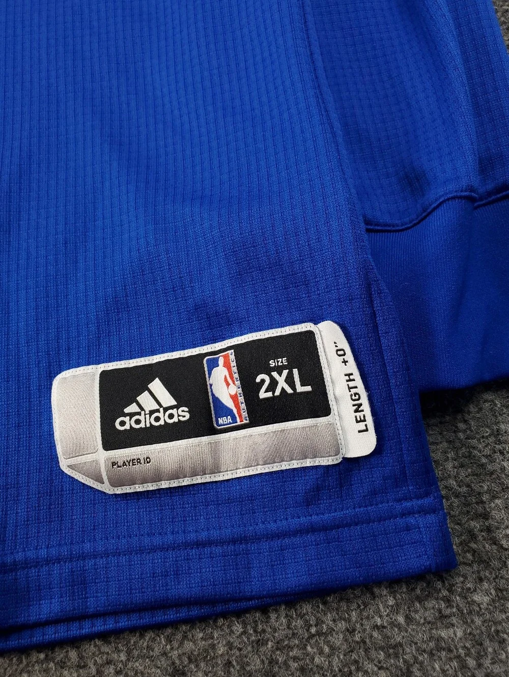 Philadelphia 76ers Adidas Authentic On Court Hoodie 2XL Warm Up Pullover NBA